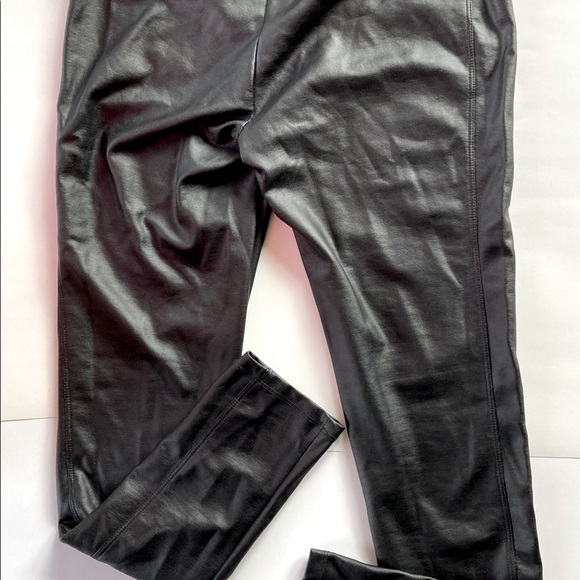 Suko Jeans Black Vegan Leather Pants - Picture 2 of 5